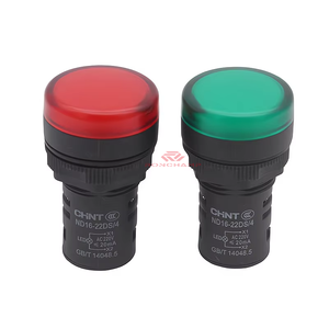Chint 22mm chỉ số sức mạnh dẫn tín hiệu ánh sáng ND16-22DS/2 DS/4 12V <span class=keywords><strong>24V</strong></span> 36V 110V 220V màu đỏ màu xanh trắng màu xanh lá cây màu vàng đèn tín hiệu - Product Image 6