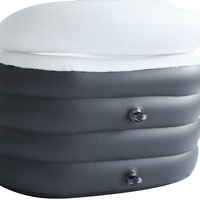 Baignoire gonflable Portable en PVC, pliable, pour bain de glace et froid, personnalisable avec Logo, mise à jour gratuite