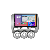 MEKEDE Android 11 8+128 Go IPS DSP Vidéo de voiture pour Honda Jazz 1 GD 2001 - 2008 Fit 2001-2009 Car-play AM FM RDS Radio stéréo