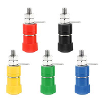 Connecteur banane JIALUN 4 mm, borne de liaison professionnelle, prise banane, connecteur nickelé pour prise banane 4 mm