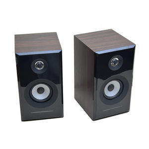 Altavoz de Estantería 2.0 de Madera con Bluetooth, Estéreo HiFi para Computadora Portátil, Alimentado por Corriente Alterna - Product Image 5