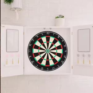 Tablero de Dardos de Sisal Popular y Elegante al por Mayor, Tablero de Dardos Skipjack, Tablero de Dardos de Fábrica China para Actividades de Campamento - Product Image 1