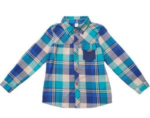 เสื้อเชิ้ตเด็กผู้ชายแขนยาวลายสก็อตแฟชั่นใหม่ผ้าฝ้าย - Product Image 5