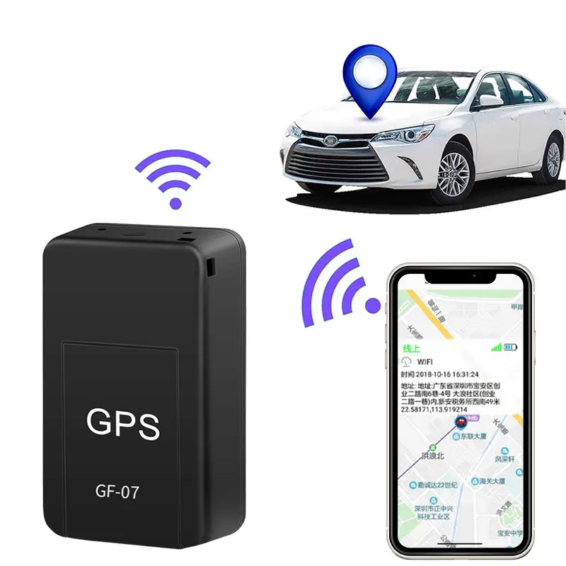 Factory price GF 07 Mini GPS Car Tracker Real Time Tracking Car Anti-Theft Anti-lost Locator Strong Magnetic Mount SIM