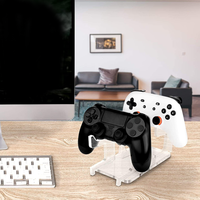 Support universel pour casque et manette en acrylique pour PS4, PS5, Xbox, Switch, accessoires de jeu à fixer au mur