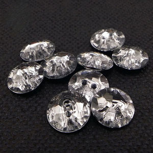 Bouton décoratif rond en cristal transparent haut de gamme XUDAN pour accessoires de mobilier de luxe Boton Diamante - Product Image 2