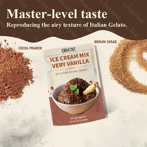 Odm OEM bán buôn bột nước đá Túi kem bao bì mịn mềm phục vụ kem bột trộn bột với nước - Product Image 6