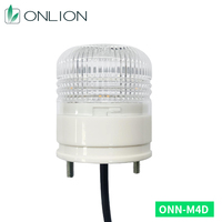 Mini lampe d'avertissement multicolore ONN-M4D l'éclair de lumière de tour de signalisation de LED avec la certification de la CE de sonnerie