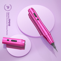 Étiquetage privé TP010 Dermographe Maquillage Kit de machine de maquillage permanent sans fil La plus récente machine de microblading des sourcils sans fil
