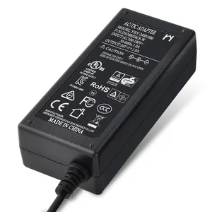 Yhy-24001000 UL CUL nivel 6 CE autoridad central ROHS FCC SAA Dove potencia dc adoptante adaptador de corriente 24v 1a transformador de potencia