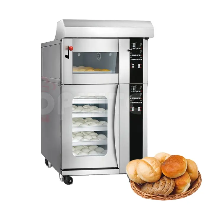 전기 빵 Prover 기계 부엌을 위한 고품질 가스 오븐 단 하나 갑판 가스 전기 오븐 스테인리스 빵 prover