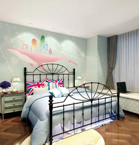 Papel Tapiz Mural Personalizado Impreso en 3D Ecológico con Diseño de Mundo Submarino, <span class=keywords><strong>Ballena</strong></span> <span class=keywords><strong>Azul</strong></span>, Pez, Delfín, Animales, para Habitación Infantil - Product Image 4