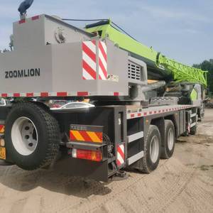 90% mới được sử dụng ban đầu không được tân trang lại sử dụng xe tải cẩu zoomlion 25ton 2020 năm sử dụng cần cẩu xe tải cũ - Product Image 4