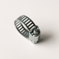 American Gear Collier de serrage pour tuyau de gaz en acier inoxydable Collier de serrage en acier galvanisé avec anneau pour couper les tuyaux de gaz