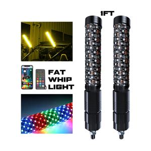 VI9000 2-Pack 2FT LED Whip Lights – RGB, App & Remote Control, Spring Base, Music Sync For UTV/ATV - View #5