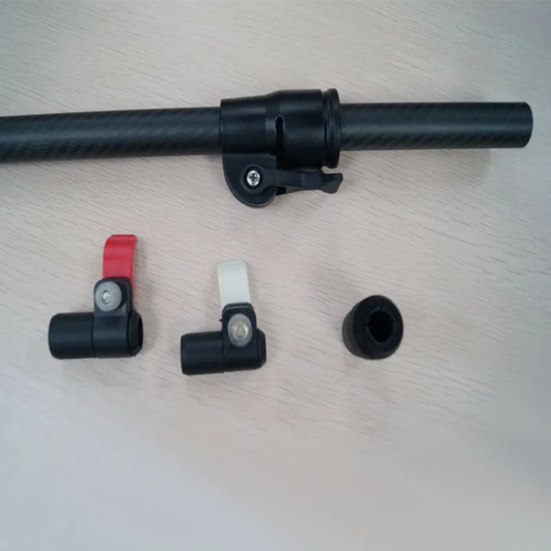 Telescoping Carbon Fiber Tubes with Twist Locking Clamps, water-fed window cleaning glassfiber/composite telescopic pole