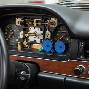 Engrenages d'odomètre de compteur de vitesse de pièces d'auto pour compatible avec Mercedes R107 W123 W126 85MPH Miles - Product Image 3