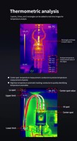 Ulide UTi261M Wärme bild kamera 256 HD Infrarot Handy Fußboden heizkreis Wärme messung Thermo 261 Thermometer