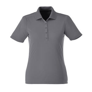 Polo minimaliste pour femme mettant en valeur les lignes nettes, tissu doux et options de tenue polyvalentes - Product Image 1