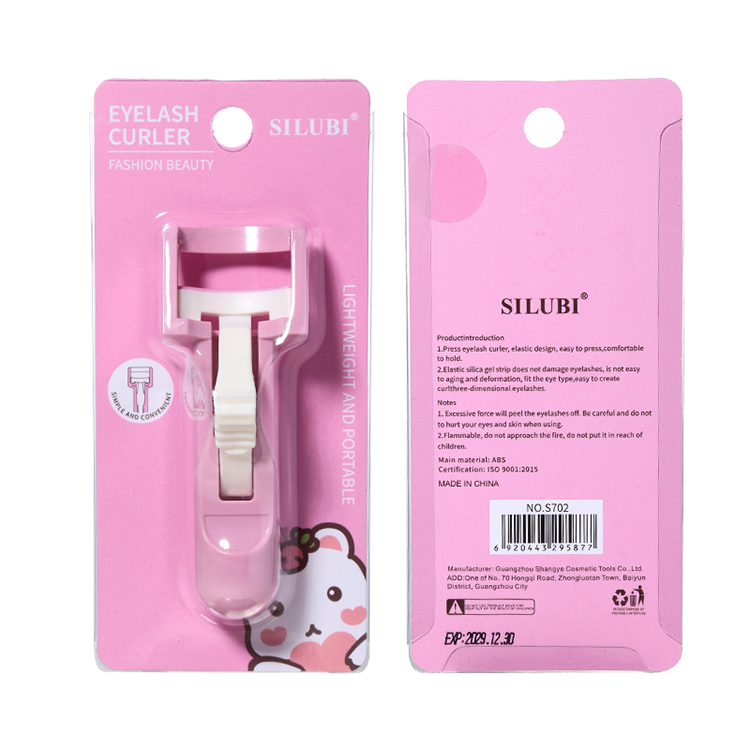 LMLTOP 1pcs Eye Beauty Tools Professional Plastic Pressing Cosmetics Makeups Portable Natural Curling Eyelash Curler S702