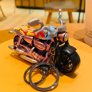 Metal 3D Harley Jai <span class=keywords><strong>Alai</strong></span> motocicleta llaveros creativos pequeños regalos al por mayor llavero logotipo personalizado metal - Product Image 5