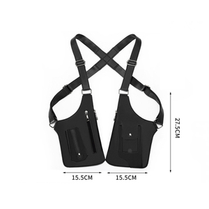 Borsa a Tracolla Antifurto a Fondina Di Grande Successo in Pelle PU Impermeabile Vintage con Logo Goffrato Personalizzato per Telefono - Product Image 5