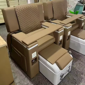 Automatic Luxury Pedicure <b>Massage</b> <b>Chair</b> Whirlpool 180 Degrees Adjustable <b>Reclining</b> Seat Pipeless Jet System 7-Color LED Lamp for - Product Image 4