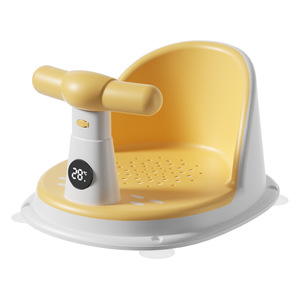 Chaise de bain pour bébé avec affichage de la température, siège antidérapant pour nourrissons de 0 à 12 mois, matériau PP, origine Zhejiang - Product Image 4
