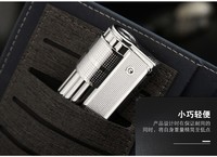 Briquet à kérosène antique antique en métal, créativité personnalisée, meule nostalgique pour hommes Ming