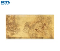 Usine Whosale Mur Décoratif 5mm Épaisseur Carrelage De Cuisine Verre Feuilles De Miroir Antique