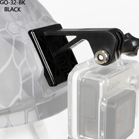 Adaptateur de casque de caméra tactique en nylon pour chasse en plein air pour support de caméra de chasse d'action Go Pro