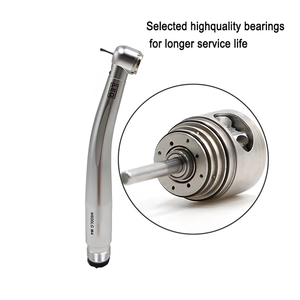 Piezas de Mano Dentales de Turbina de Alta Velocidad con Botón y Espray de Agua, 4 Orificios, 2 Orificios, LED, Pieza de Mano <span class=keywords><strong>Dental</strong></span> Eléctrica, Pieza de Mano <span class=keywords><strong>Dental</strong></span> de Alta Velocidad - Product Image 3