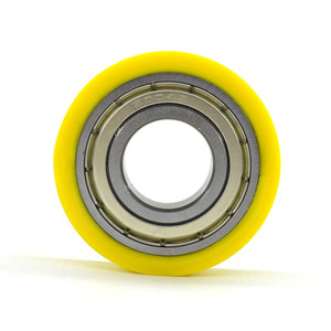 Roulement à billes à gorge profonde <span class=keywords><strong>6202</strong></span> Roulements revêtus de caoutchouc polyuréthane pour roue de valise - Product Image 4