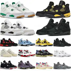 2024 New Style 1s 4s 11s Retro Sport Shoes For Men And Women Black Cats Sneakers Cheap J4s Boys Basketball Shoes For Men