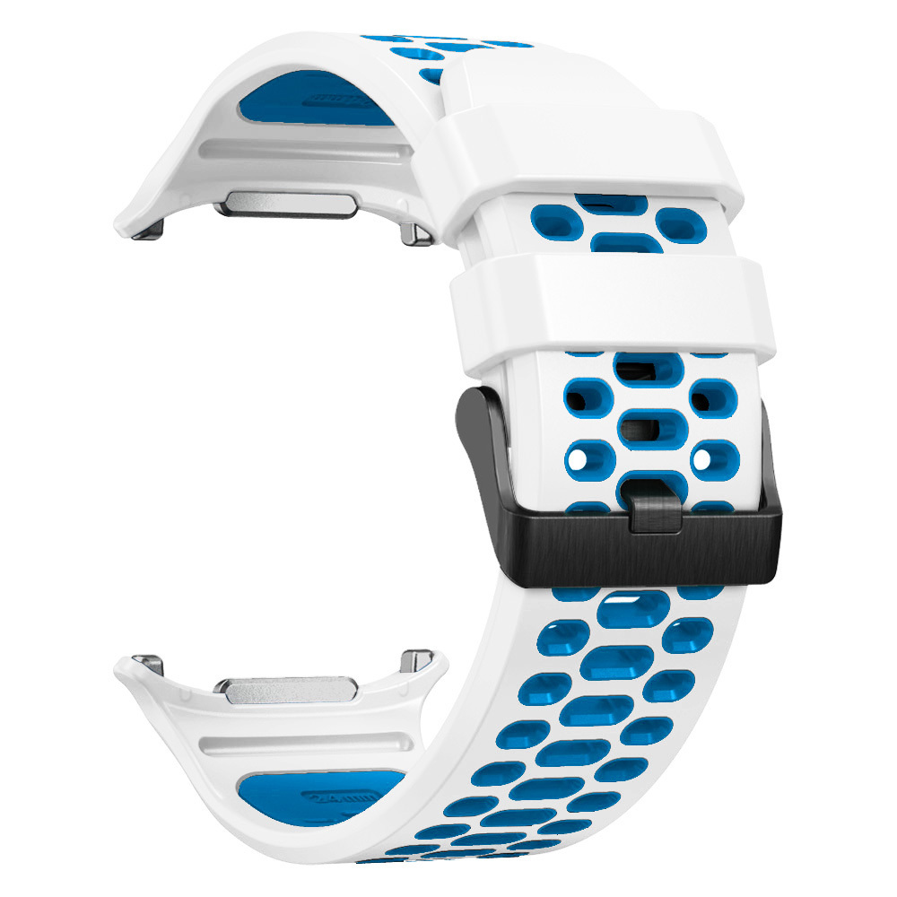 White and blue