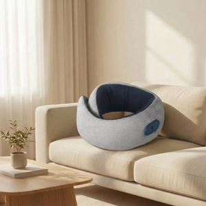 Coussin de massage chauffant sans fil pour le cou et les épaules, oreiller électrique Shiatsu à pétrissage, rechargeable par USB avec contrôle de la minuterie pour les douleurs cervicales - Product Image 5