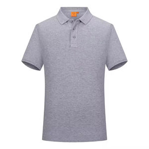 Uniforme de trabajo de hombre de algodón transpirable de secado rápido con logotipo bordado personalizado al por mayor antiarrugas para uniforme de polo - Product Image 4