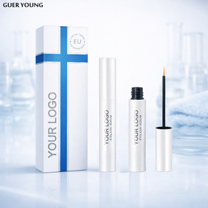 Sérum de croissance des cils biologique, sérum naturel pour rehausser les cils, traitement rapide pour la croissance des sourcils, sérum pour cils longs et épais - Product Image 1