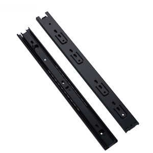 Canal télescopique en acier galvanisé Y <span class=keywords><strong>de</strong></span> 45mm, glissières à roulement à billes à 3 plis, glissières <span class=keywords><strong>de</strong></span> <span class=keywords><strong>tiroir</strong></span> <span class=keywords><strong>de</strong></span> meubles - Product Image 6