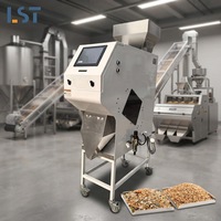 Machine de tri automatique continue haute efficacité pour le café, les noix, le riz et le maïs, avec une précision de 99,99 % pour la sélection par couleur et forme
