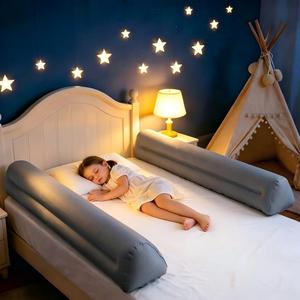 Barrière de <span class=keywords><strong>lit</strong></span> gonflable en TPU pour bébé, barrière de sécurité antidérapante, protection de <span class=keywords><strong>lit</strong></span> - Product Image 1