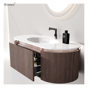 Armoire moderne en bois résistant à l'eau Offre Spéciale miroir mural LED pour salle de bain pour hôtel ou appartement-pour lavabo - Product Image 6