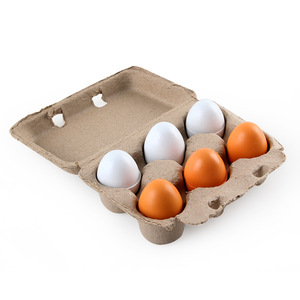 Cocina Montessori <span class=keywords><strong>de</strong></span> madera para niños, huevo Artificial <span class=keywords><strong>de</strong></span> imitación, juegos <span class=keywords><strong>de</strong></span> bricolaje, entrenamiento, juguetes <span class=keywords><strong>de</strong></span> coordinación mano-ojo para bebés, niños y niñas - Product Image 4