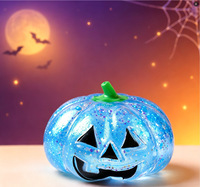 Promotion en gros : Citrouille d'Halloween étrange en poudre de maltose dorée, C'est un jouet anti-stress très intéressant