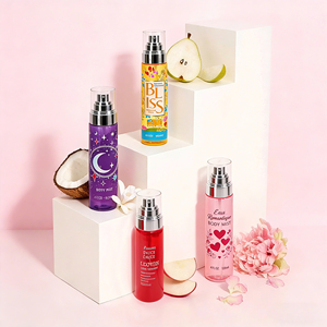 100ml 120ml Logo Color Custom PET Frosted Matte Surface Plastic Perfume Fine Misrt <strong>Spray</strong> Bottle for Perfume Body Mist <strong>Sunscreen</strong> - Product Image 2