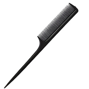 Peigne à queue pointue en plastique, grand, antistatique, pour la coiffure à domicile - Product Image 5