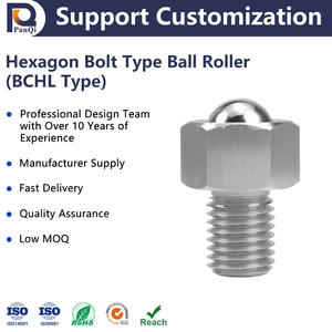 Universelle Kugelrolle M5 ~ M20 Neuzustand Edelstahl-Rollenübertragungseinheit Sechskantbolzen-Typ Kugelrolle - Product Image 1