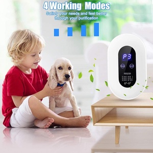 Purificador de aire Desodorización Ionizadores para el hogar Desodorante Con 4 modos Función de sincronización automática para habitaciones Smoke <span class=keywords><strong>Pet</strong></span> - Product Image 4