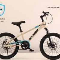 Vélo enfant transfrontalier le plus vendu pour VTT, vitesses variables, freins à disque, tailles 20/22 pouces, fourche pour étudiants