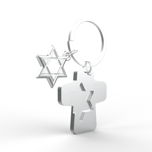 Llaveros de Metal con Diseño Personalizado, los Más Populares y Atractivos, con Forma de Estrella Plateada y Perla, de 3 mm de Grosor, para Regalos Empresariales - Product Image 2